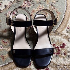 Tommy Hilfiger Elegant Black Sandals